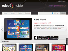 Tablet Screenshot of edebemobile.com